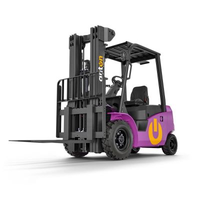 Elektrický vysokozdvižný vozík AntOn by Jungheinrich CBH 2.5 s trojitým teleskopickým zdvihovým zařízením